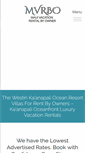 Mobile Screenshot of mauivacationrentalbyowner.com